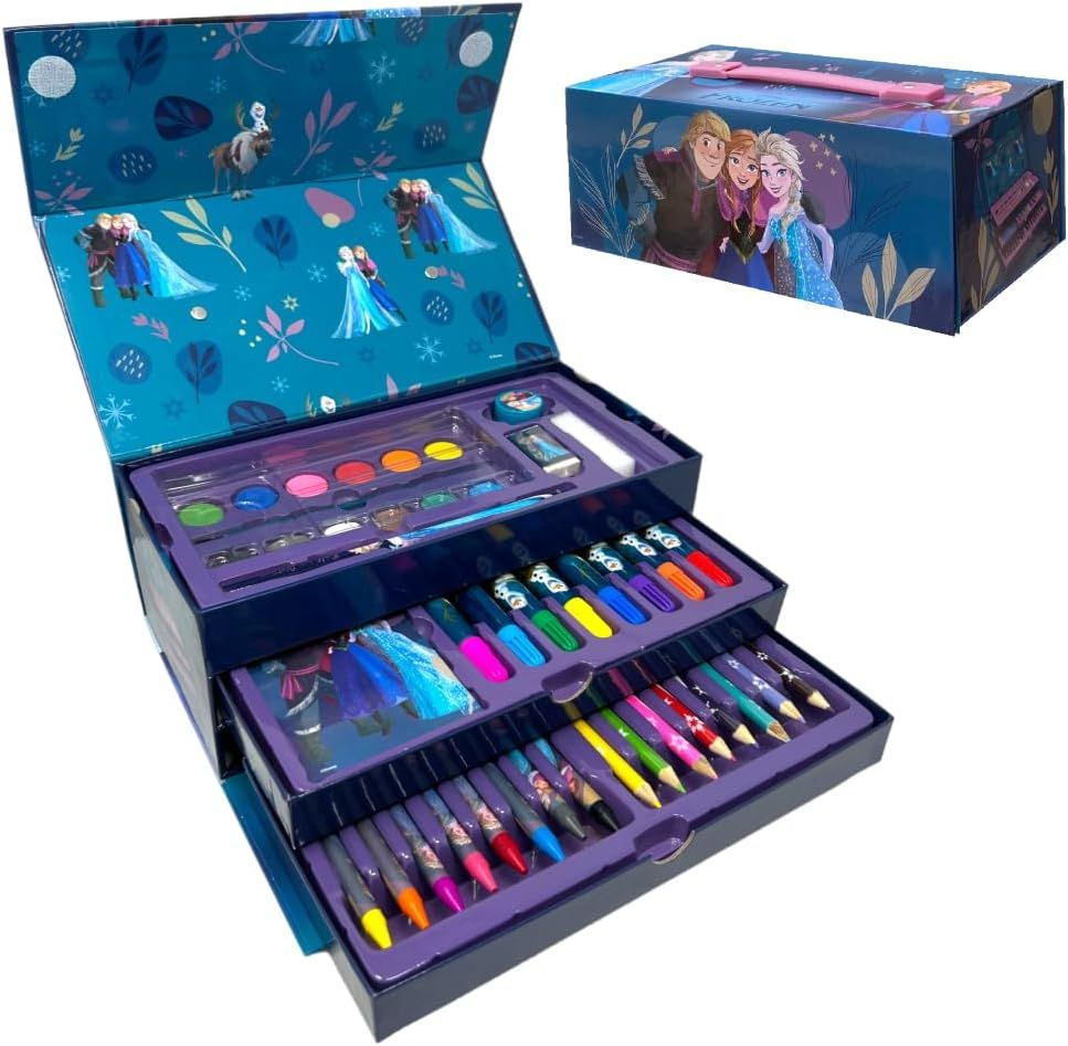 Valigetta di Colori per Bambini 52 Pezzi