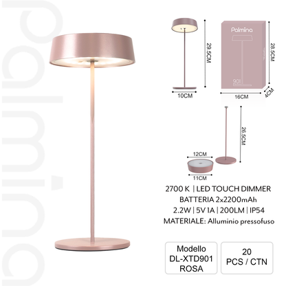 PALMINA XTD901 Magnetische Tischleuchte