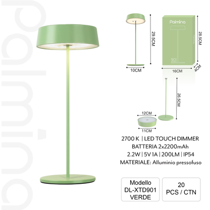 PALMINA XTD901 Magnetische Tischleuchte