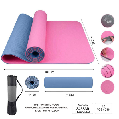 MU 6MM Tappetto da Yoga