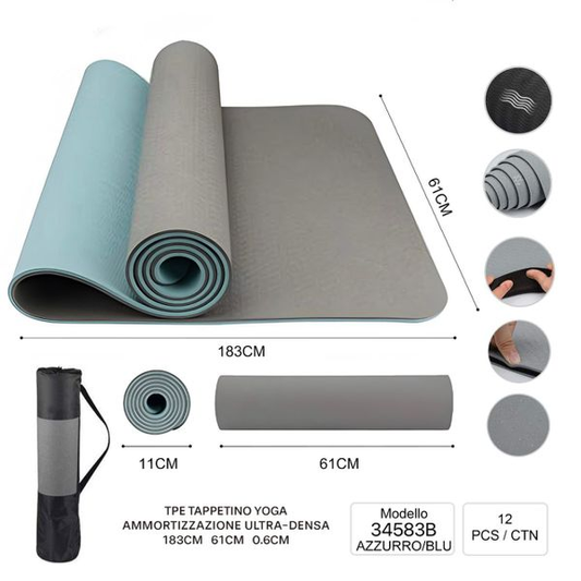 MU 6MM Tappetto da Yoga