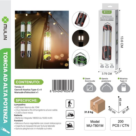 MU-T801M Torcia ad Alta Potenza