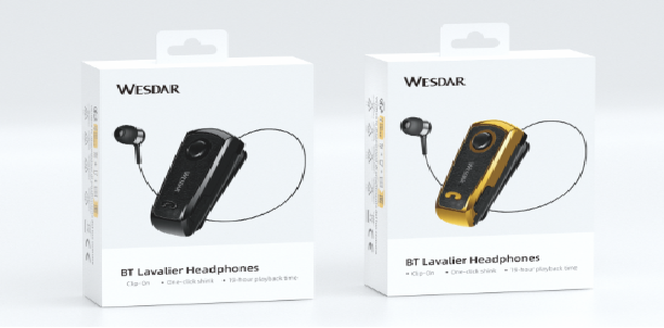 WESDAR K-302H BT Lavalier Auricolare