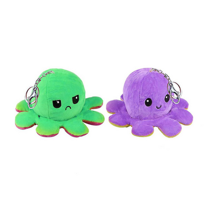 MU-ZY Peluche di Polpo Reversibile di Varie Colore, Misure e Grandezze