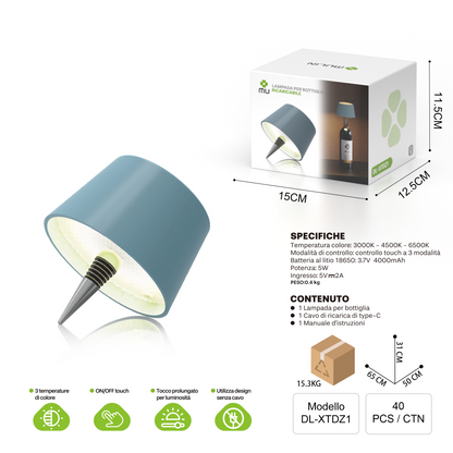 XTDZ1 Lampada da Bottiglia