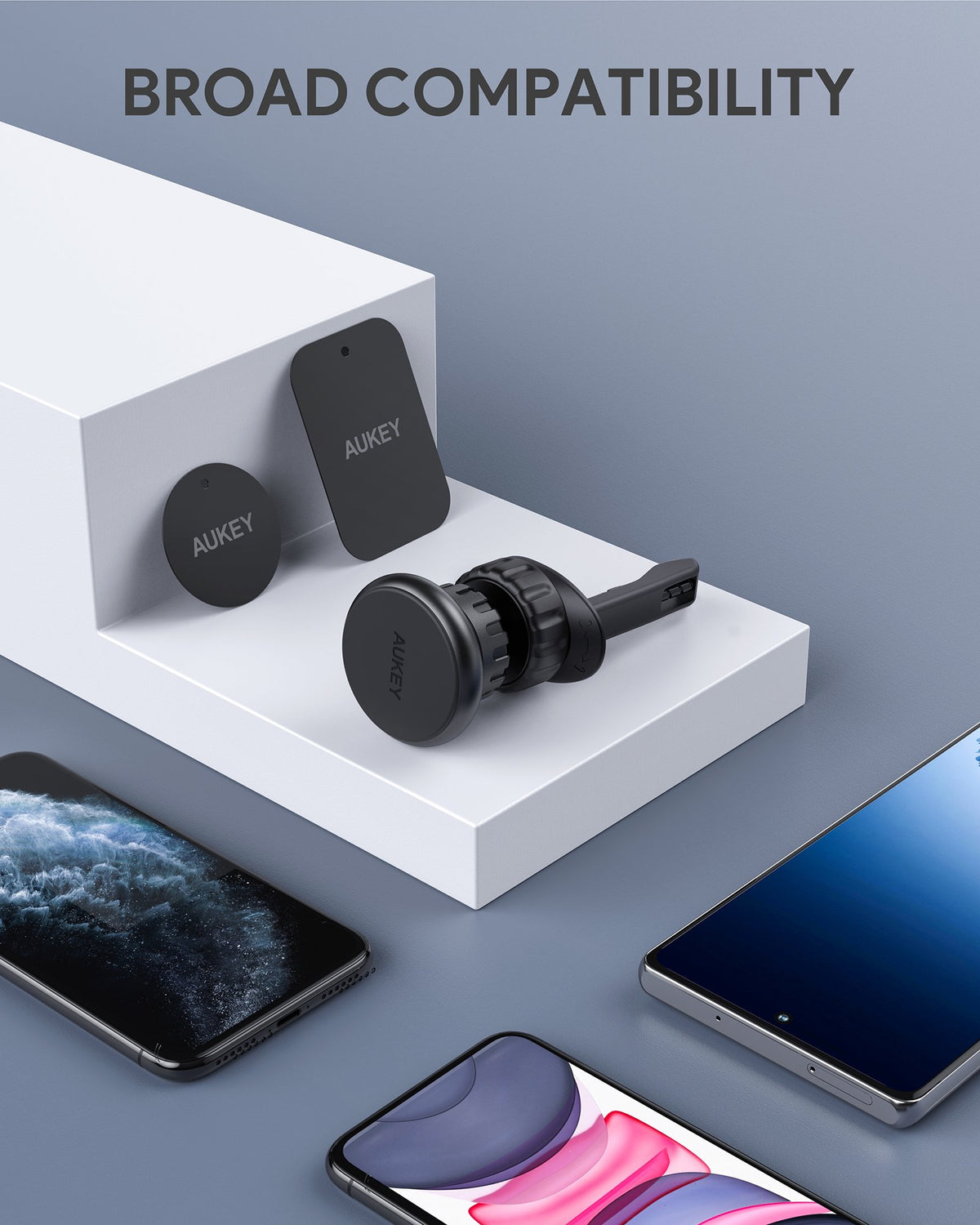 AUKEY HD-C74 Portacellulare Magnetico