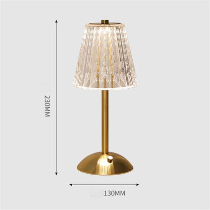 XTD832 Table Lamp in Crystal Style
