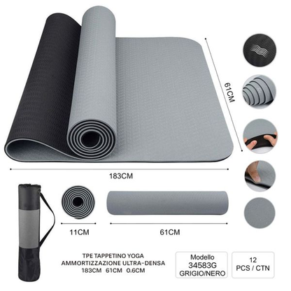 MU 6MM Tappetto da Yoga