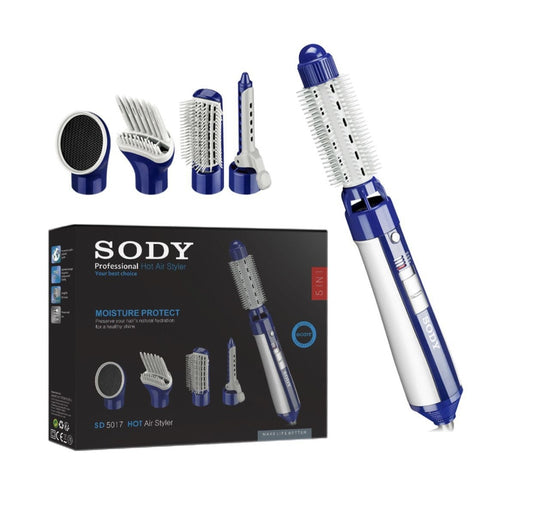 SD5017 5-in-1 Spazzola ad Aria Multiaccessoria