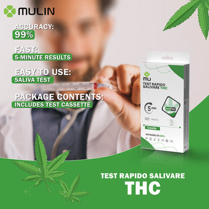 Mulin THC Test Rapido Salivare