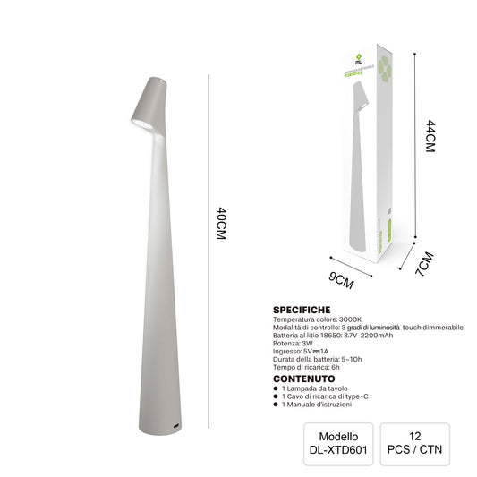 XTD601 Portable Table Lamp