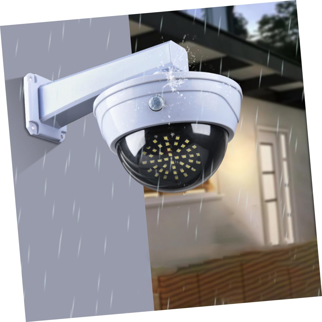 BL-2118 Solar Wall Lamp with Remote Control Functionalities