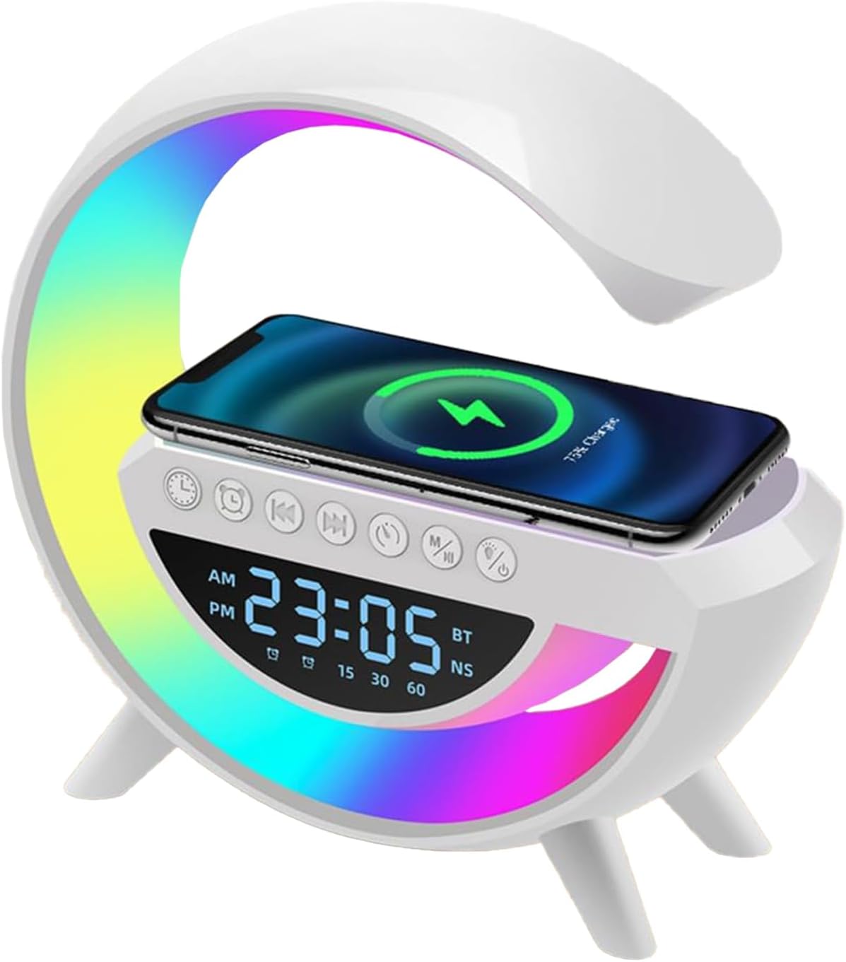 KP-3701 RGB-Funklautsprecher und kabelloses Telefonladegerät