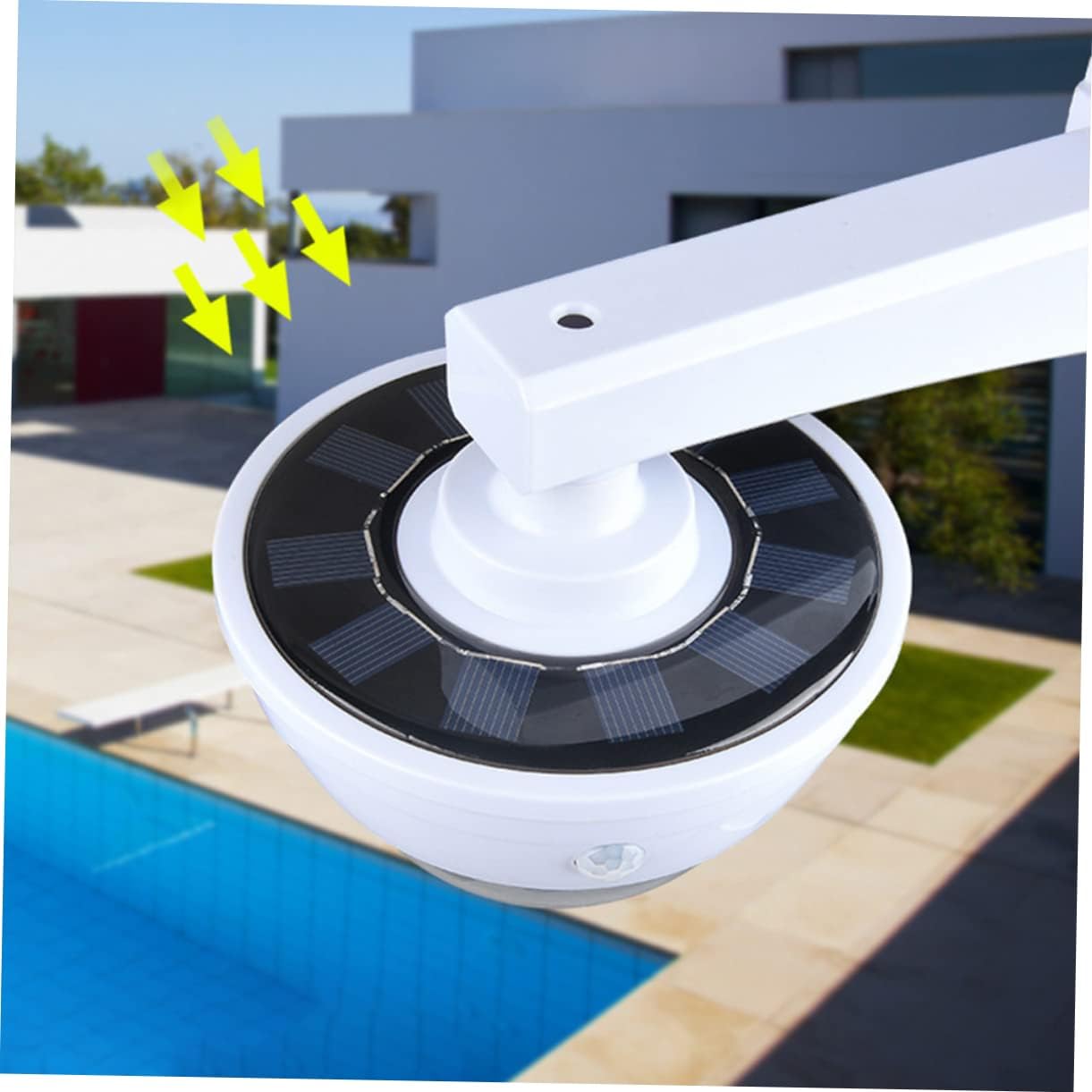 BL-2118 Solar Wall Lamp with Remote Control Functionalities