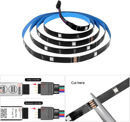MU 2M RGB-LED-Lichtstreifen