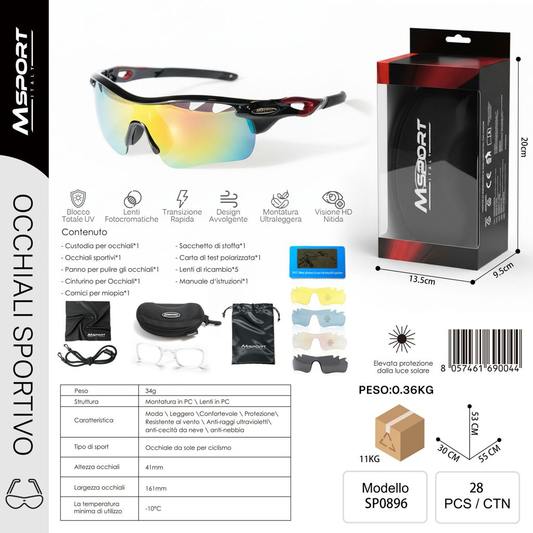SP0896 Occhiali da Bici