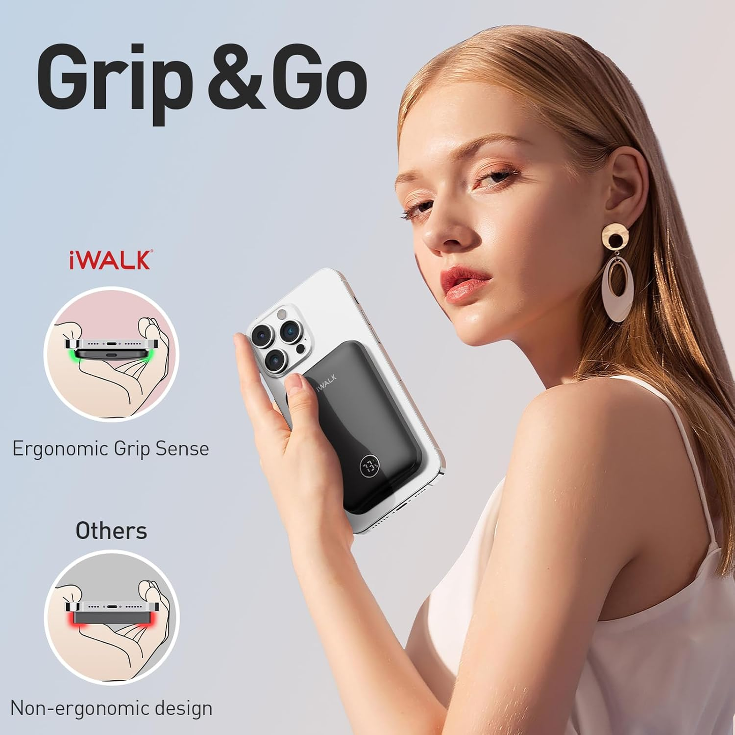 Powerbank Magnetico 5000mAh (Solo per Iphone)