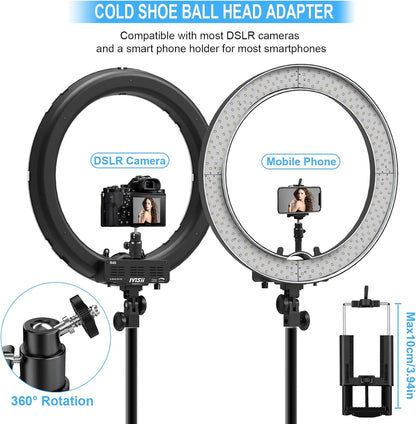 MU LC-010 Luce Anulare con Treppiede 10 Pollice