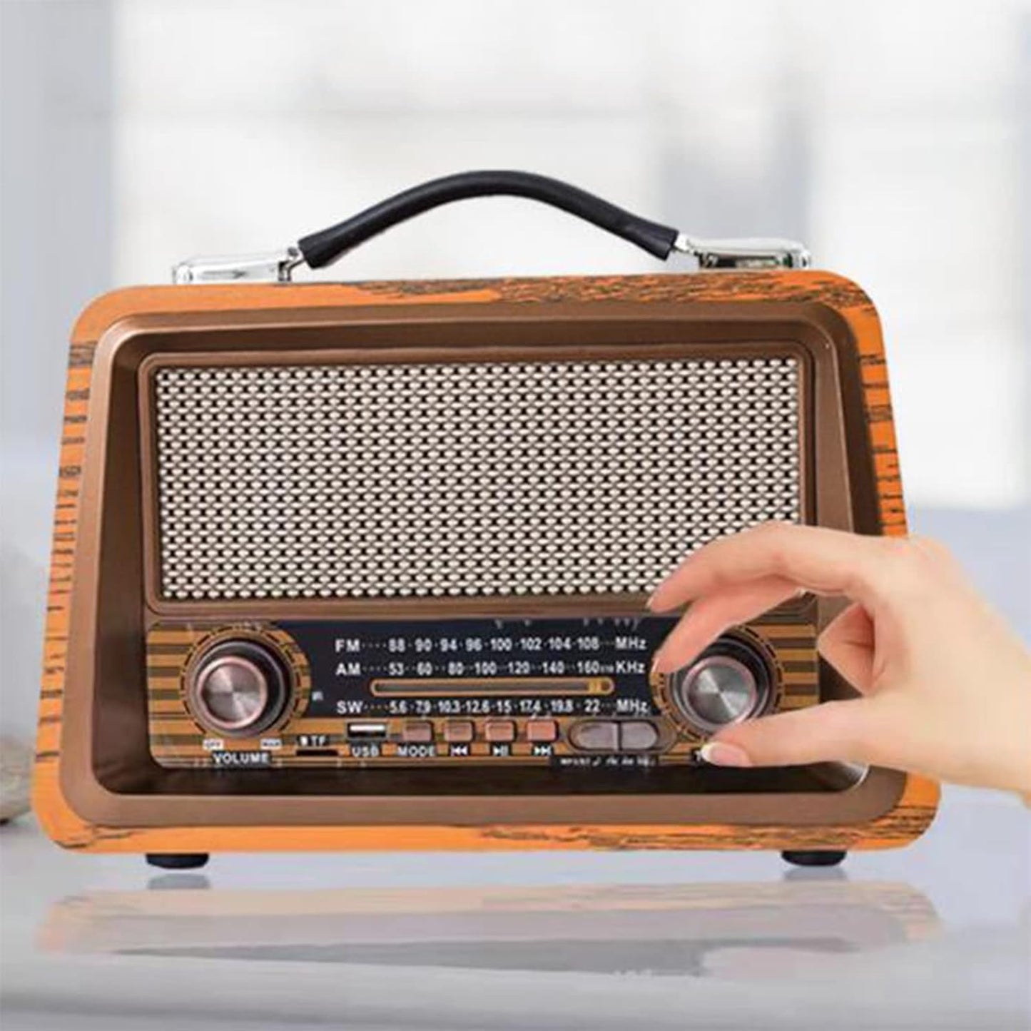 R-2066BT Retro-Radio mit USB- und TF-Reader-Unterstützung