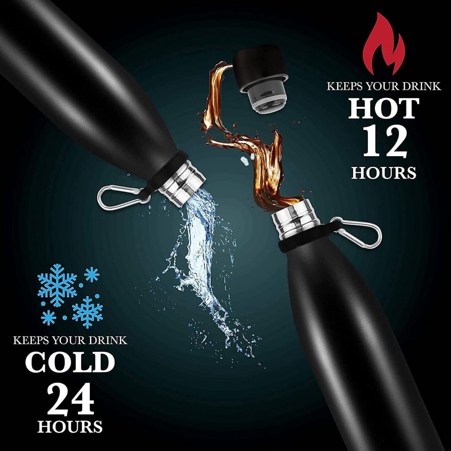 61061 Borraccia Termica 500ml con Dicitura