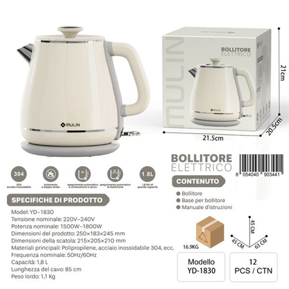 YD-1830 Bollitore Elettrico 1,8 Litri