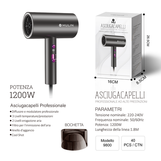 Modell 9800 Haartrockner 1200 W