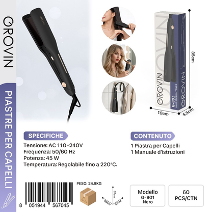 G-801 Piastra per Capelli 45w