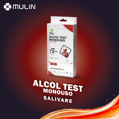Mulin Alcol Test Etilometro Monouso