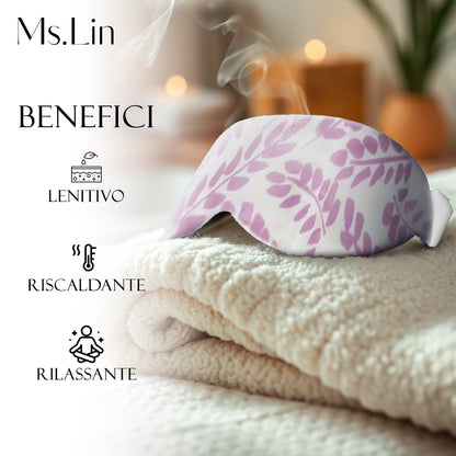 MS. LIN Maschera Occhi a Vapore (Lavanda)