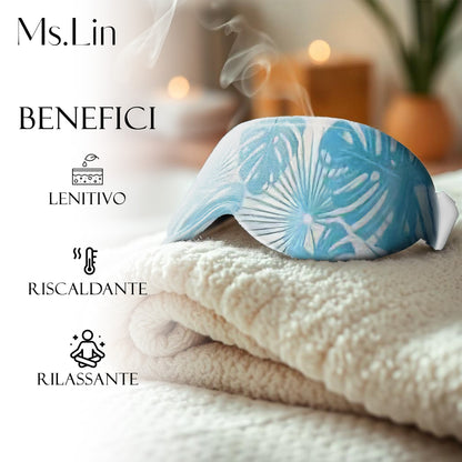 MS. LIN Maschera Occhi a Vapore (Menta)