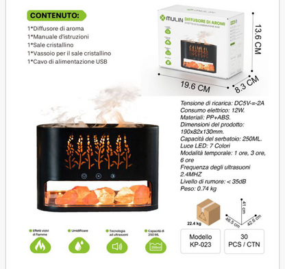 FT-1935 带火焰效果的香薰机
