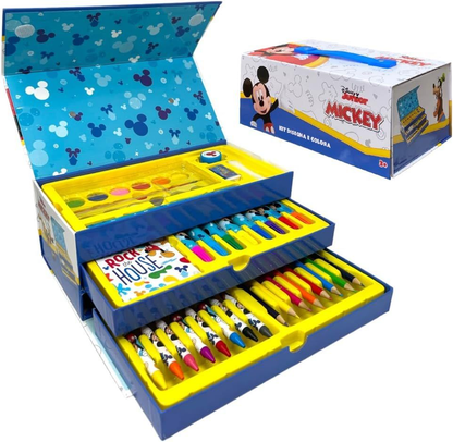 Valigetta di Colori per Bambini 52 Pezzi