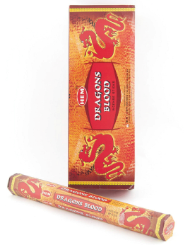 INCENSO HEXA DRAGONS BLOOD (confezione da 20 bastoncini)
