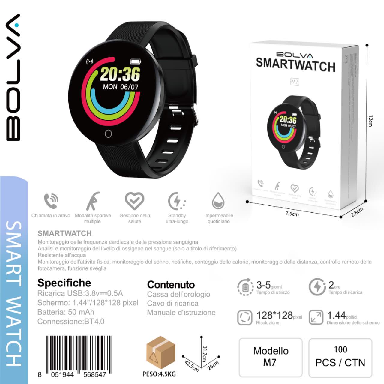 BOLVA M7 Smartwatch