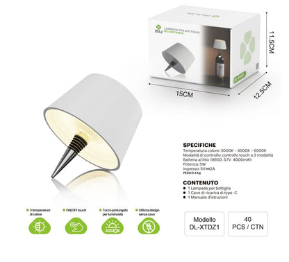 XTDZ1 Lampada da Bottiglia