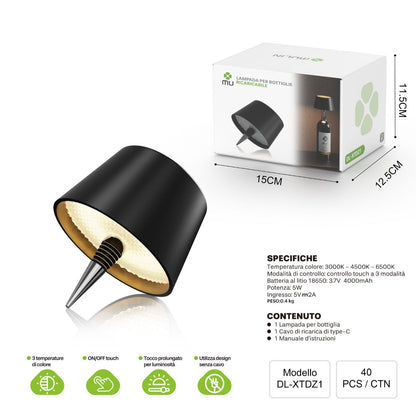 XTDZ1 Lampada da Bottiglia
