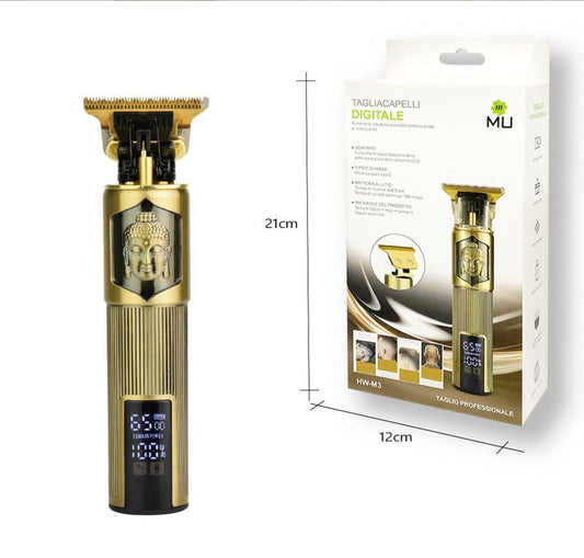 HW-M3 Wiederaufladbarer digitaler Haarschneider