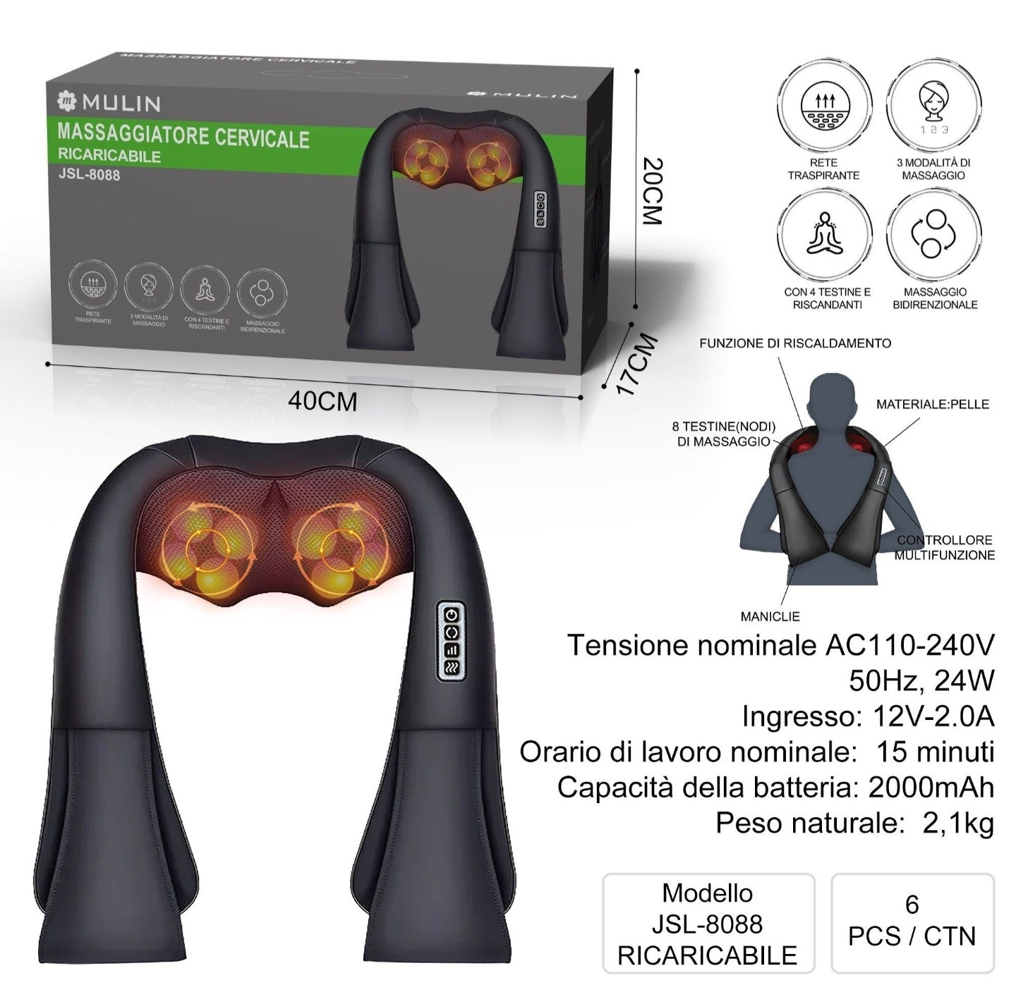 JSL-8088 Zervikalmassagegerät