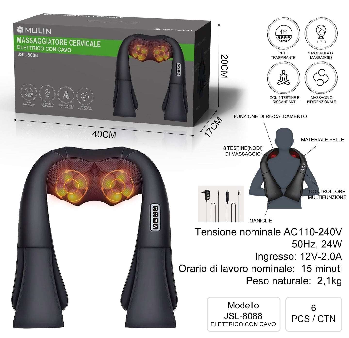JSL-8088 Zervikalmassagegerät
