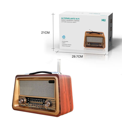 R-2066BT Retro-Radio mit USB- und TF-Reader-Unterstützung