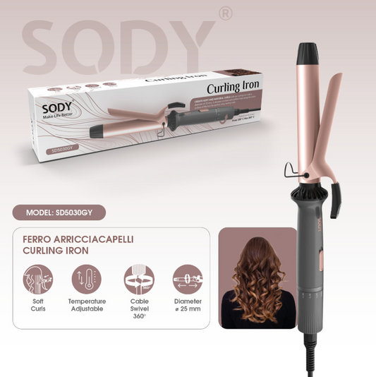 SD5030GY Arricciacapelli in Ferro 25mm