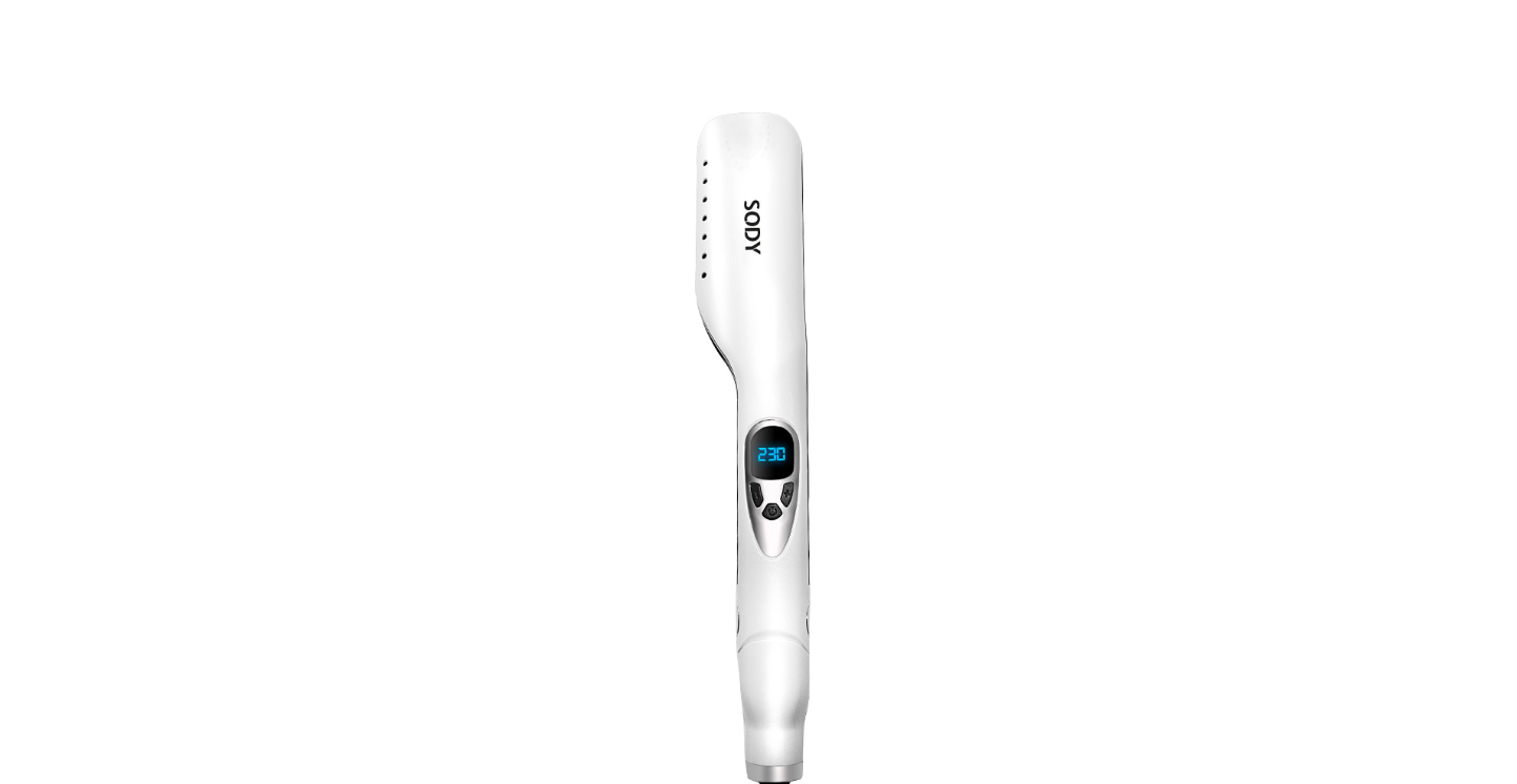 Doppia Spazzola Lisciante in Ceramica per Capelli Umidi e Asciutti – Effetto Lisciatura Professionale