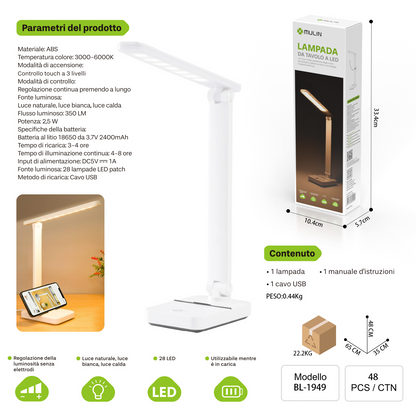 BL-1949 Lampada da Tavolo a LED