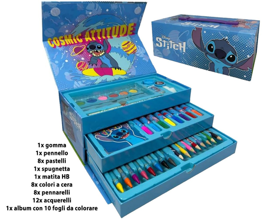 Valigetta di Colori per Bambini 52 Pezzi