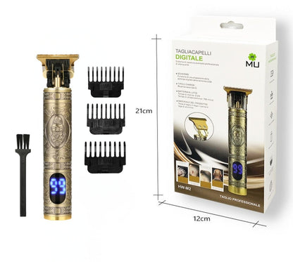 HW-M2 Wiederaufladbarer digitaler Haarschneider