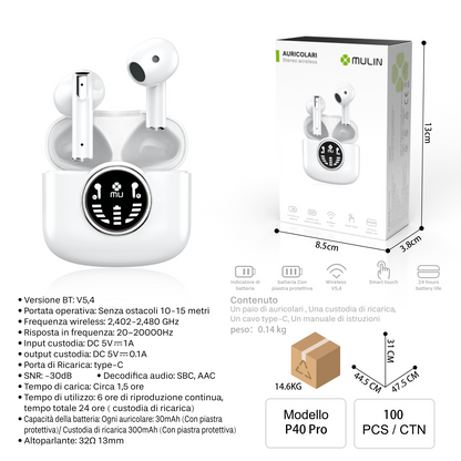 P40 Pro 无线立体声耳机