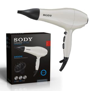 Asciugacapelli Pro 2400W con Motore AC, Concentratore e Diffusore – Potenza e Styling Professionale