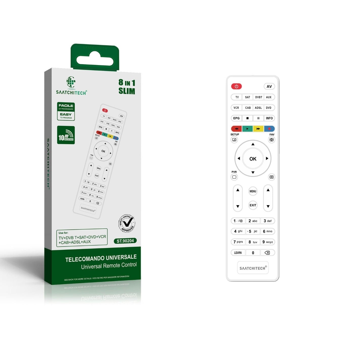 ST.90204 Telecomando Universale (Bianco)