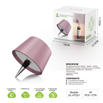 XTDZ1 Lampada da Bottiglia