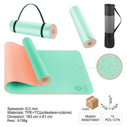 MU 6MM Tappetto da Yoga